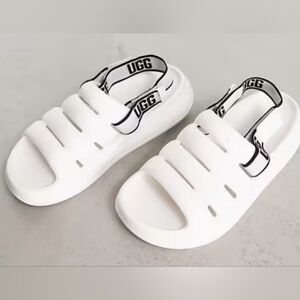 UGG Men's Sport Yeah Water Resistant Slingback Sandal Sz 12 White NWT 1132150